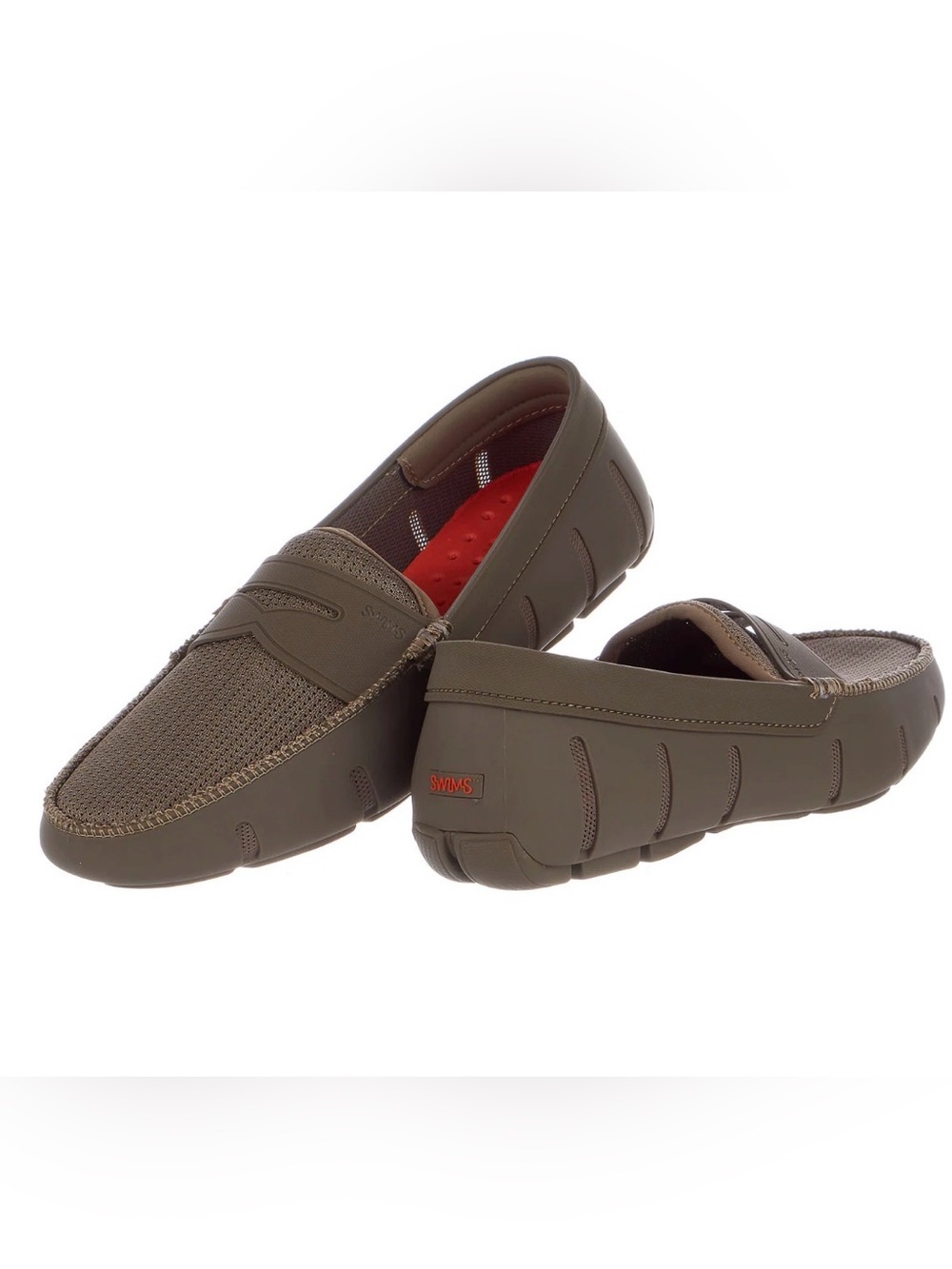 Swims Men’s Penny Loafer Size 10 Beige Slip On